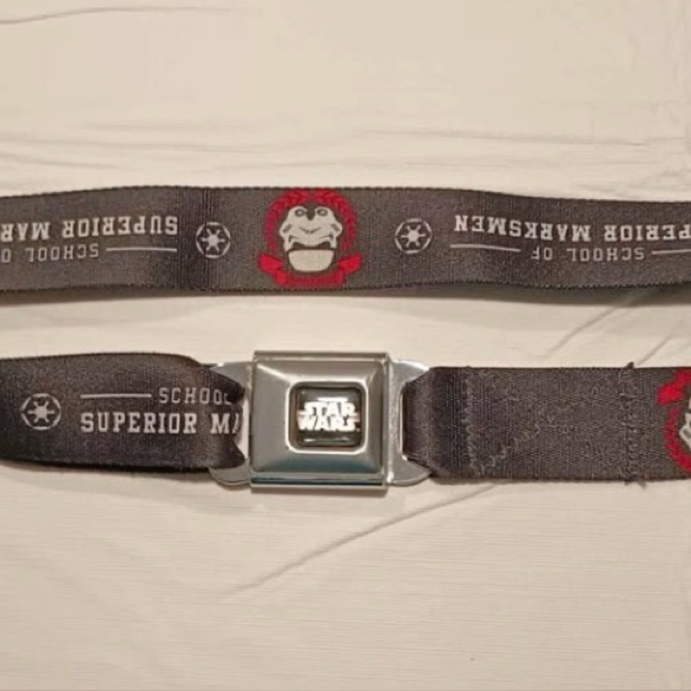 Buckle-Down Star Wars Stormtrooper School of Superior Marksmen Belt